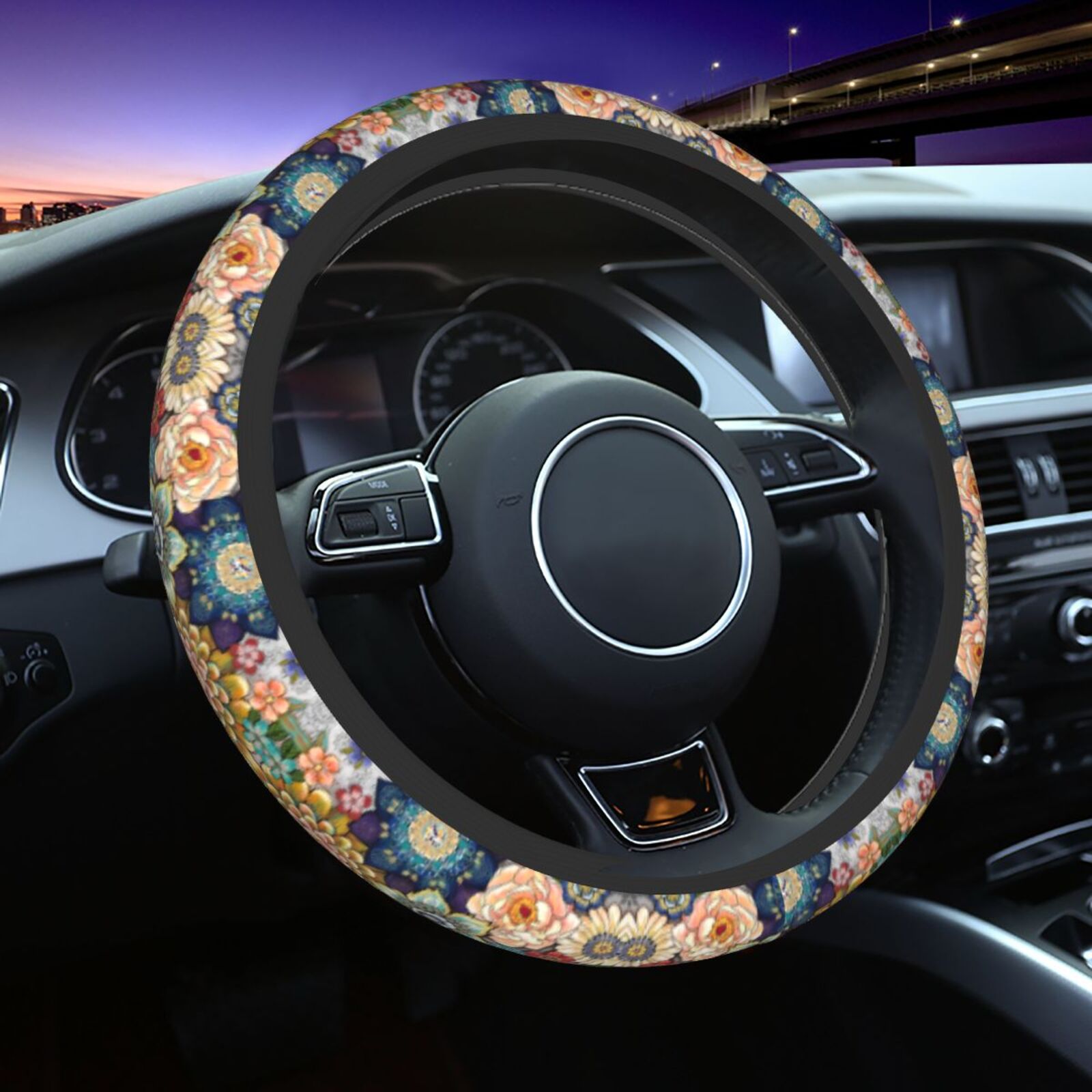 Women'S Accessories Vans - Volante decorativo Boho con stampa floreale