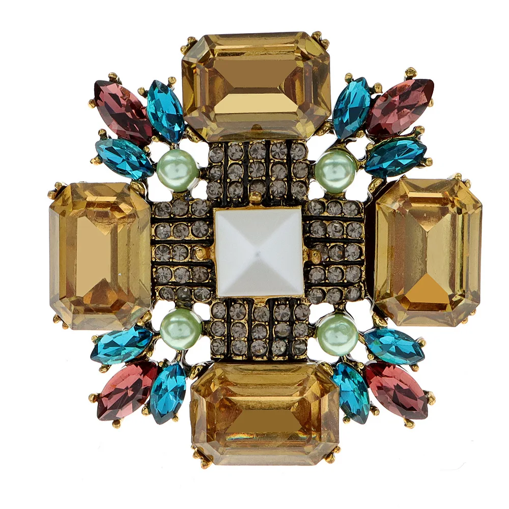 Women'S Clothing And Accessories - Spilla a croce geometrica alla moda