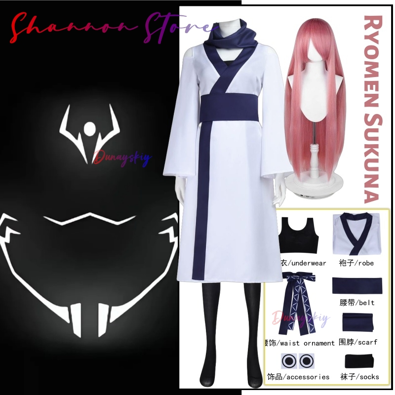 Women'S Clothing And Accessories - Ryomen Sukuna Cosplay ssississi 상s Abiti