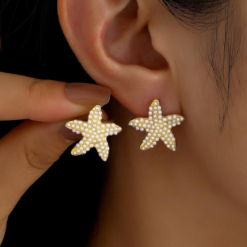 Women'S Accessories Jewelry Sale - Nuovi Orecchini a Perno con Texture