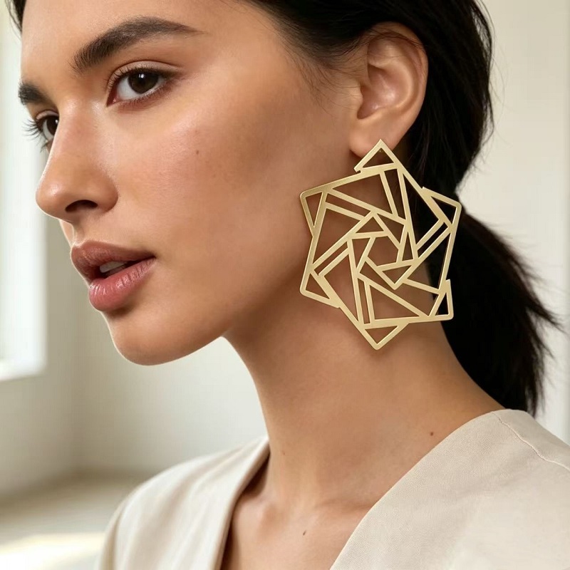 Women'S Accessories Jewelry Sale - Orecchini Geometrici a Forma di Stella