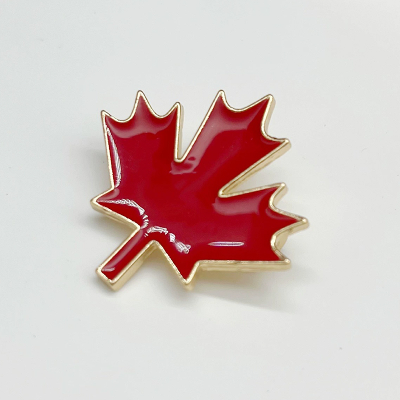 Women'S Accessories Canada - Spille in acero rosso smaltato Bandiera