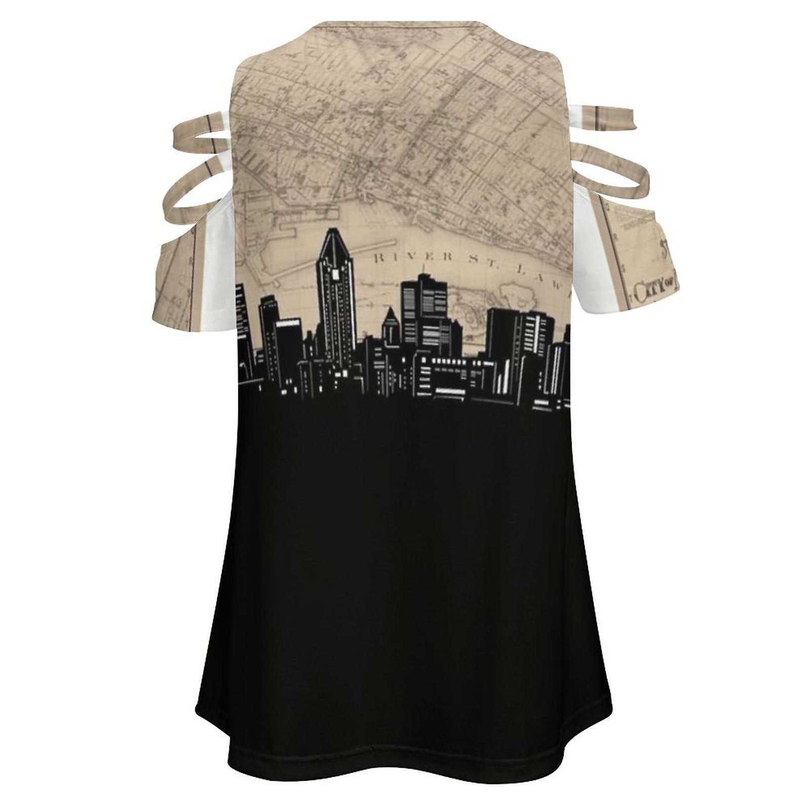 Montreal Skyline T-shirt da do - Women'S Accessories Canada recensione e prezzo
