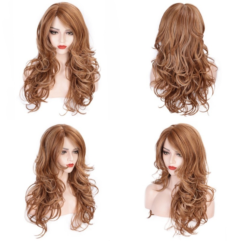 Parrucca da donna con capelli  - Women'S Clothing And Accessories recensione e prezzo