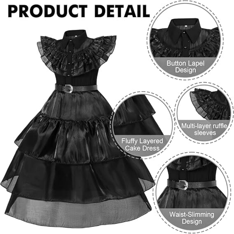 Vestito da Strega Nera per Bam - Women'S Clothing And Accessories recensione e prezzo