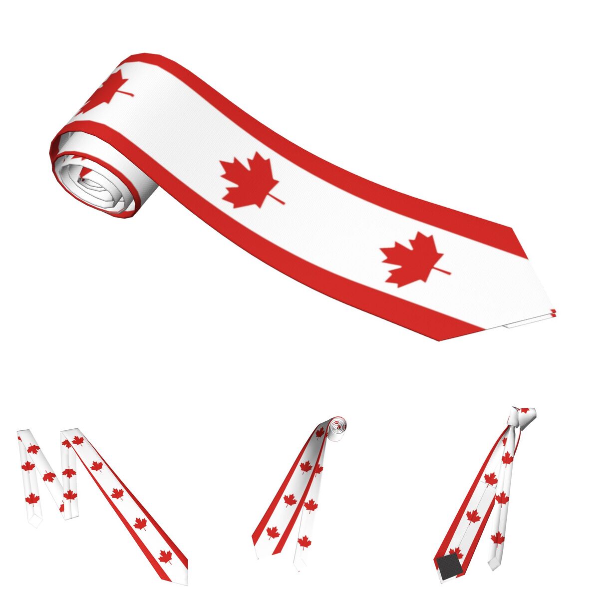 Bandiera del Canada cravatta U - Women'S Accessories Canada recensione e prezzo
